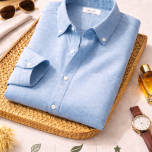 Premium Linen Shirt Combo Pack for Men (4 Piece Set) - Image 3