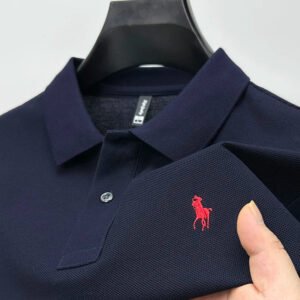 Summer Business Casual Men's Polo T-Shirts (Pack of 4) - Image 4
