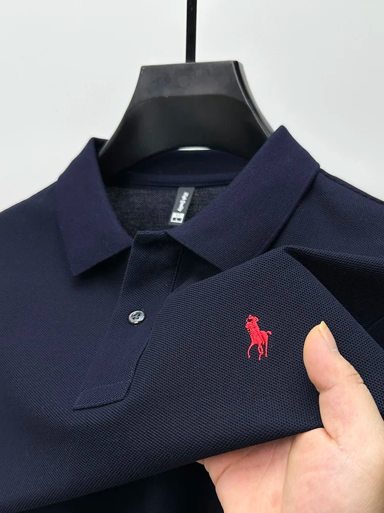 Summer Business Casual Men's Polo T-Shirts (Pack of 4)