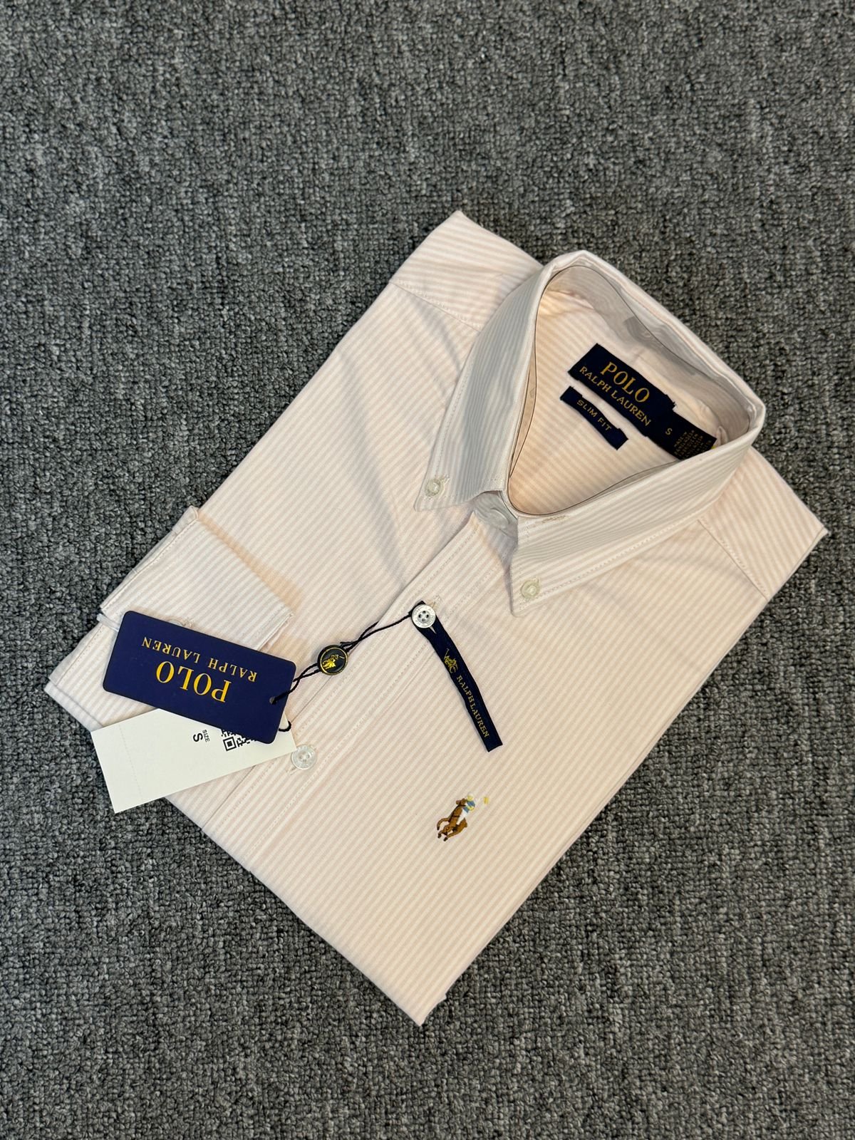 RL Navy Pin Stripe 4 Shirt - Image 5