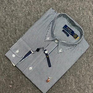 RL Navy Pin Stripe 4 Shirt - Image 2