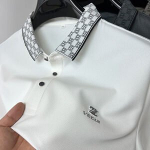 Premium Men's Short Sleeve Polo Shirt Stylish Breathable Casual Wear - Image 6