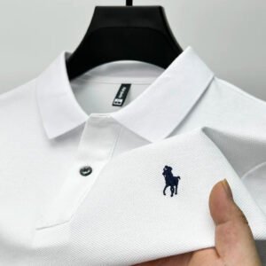 Summer Business Casual Men's Polo T-Shirts (Pack of 4) - Image 5
