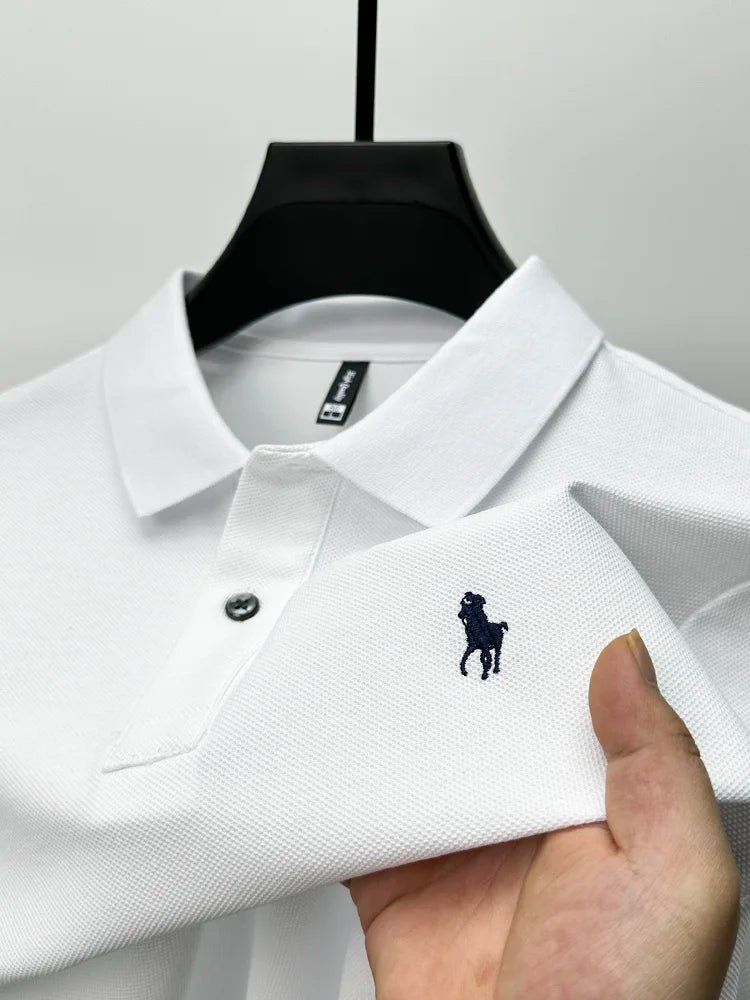 Summer Business Casual Men's Polo T-Shirts (Pack of 4)
