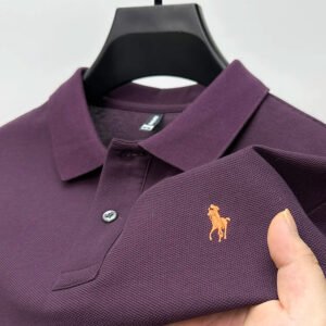 Summer Business Casual Men's Polo T-Shirts (Pack of 4) - Image 3
