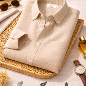 Premium Linen Shirts Combo Pack: 4 Lightweight Breathable Daily Shirts - Image 2