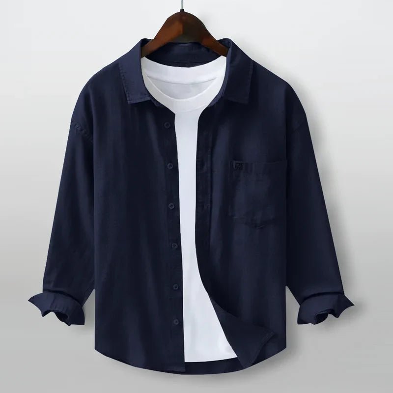 Premium Linen Shirts Combo Pack Set of 4 Lightweight Breathable