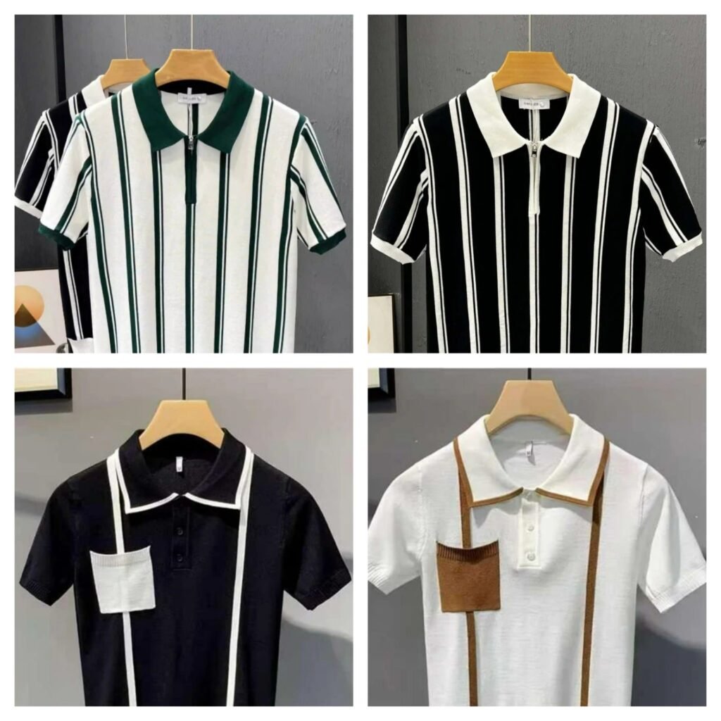 UrbanCore Men's Polo Pack of 4 Stylish Casual Shirts Set