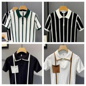 UrbanCore Men's Polo Pack of 4 Stylish Casual Shirts Set - Image 1