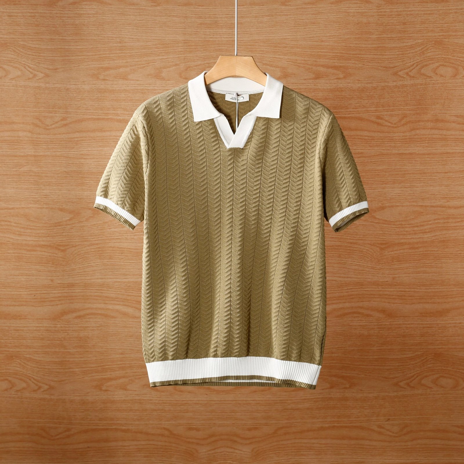 Stylish Breathable Color Blocked Men's Polo T-Shirt Pack of 4 - Image 6