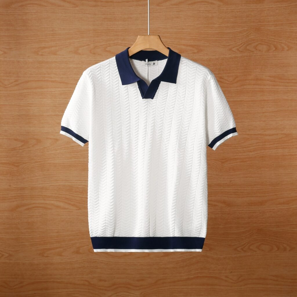 Stylish Breathable Color Blocked Men's Polo T-Shirt Pack of 4
