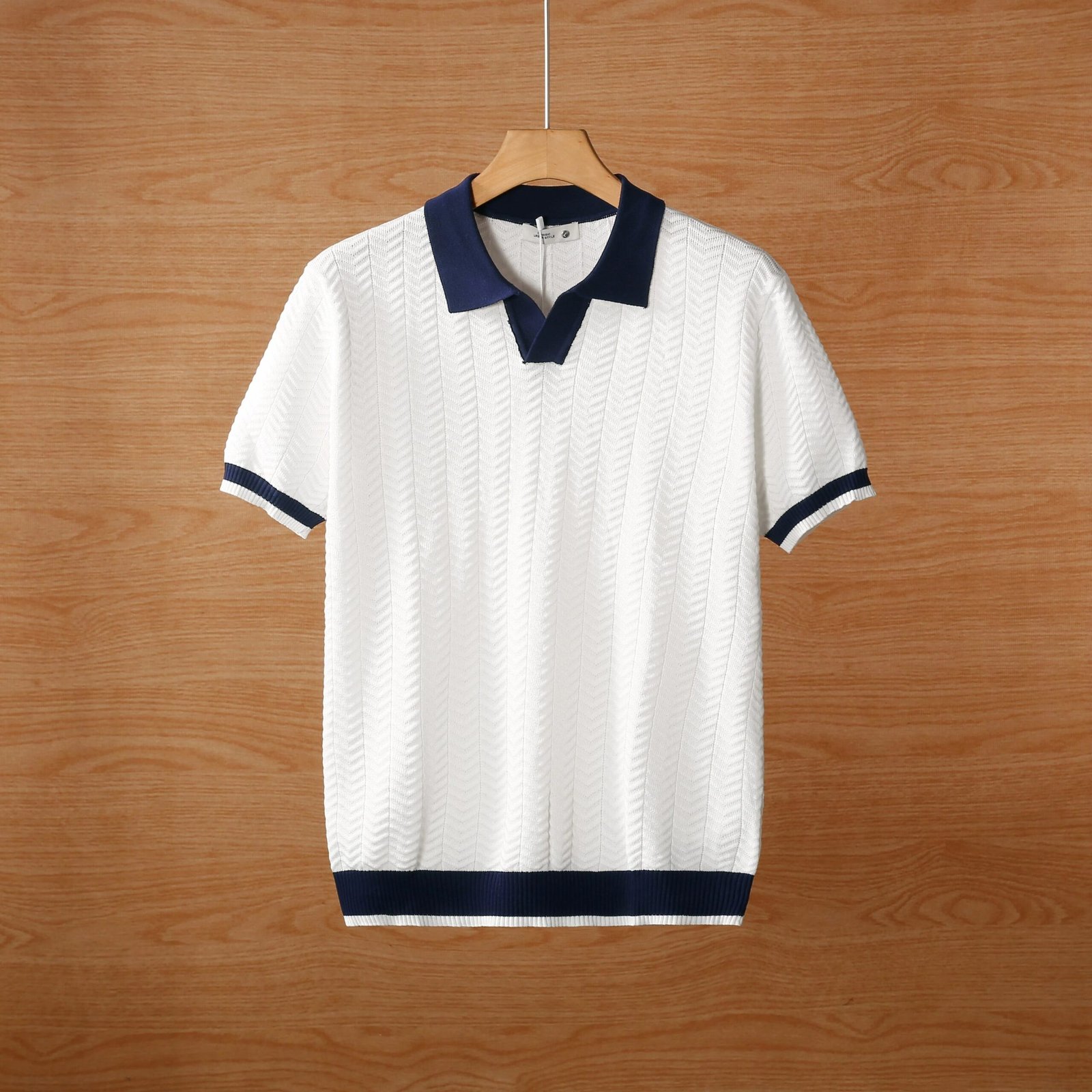 Stylish Breathable Color Blocked Men's Polo T-Shirt Pack of 4 - Image 4