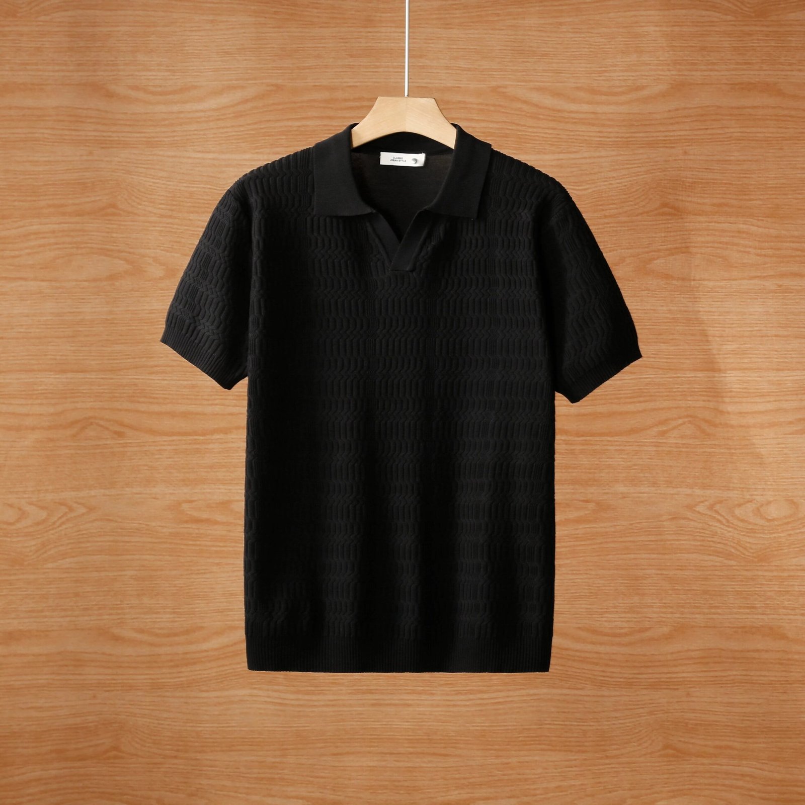 Premium Men's Lapel Short Sleeved Polo T-Shirt Pack of 4 - Image 5