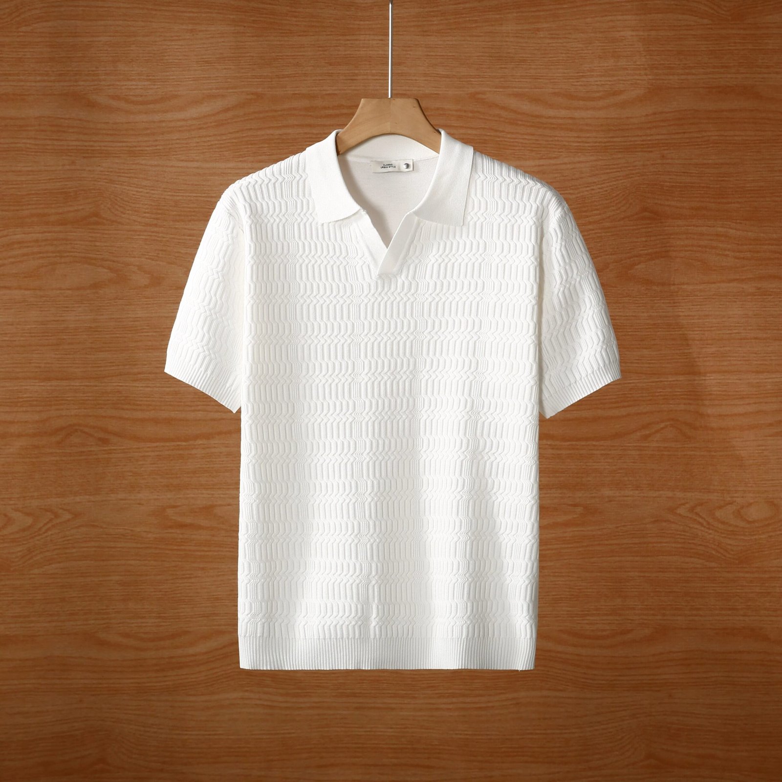 Premium Men's Lapel Short Sleeved Polo T-Shirt Pack of 4 - Image 3